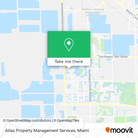 Atlas Property Management Services map