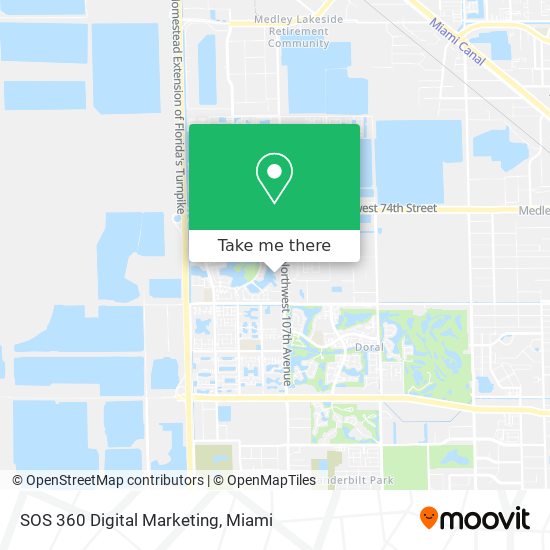 SOS 360 Digital Marketing map