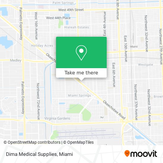 Mapa de Dima Medical Supplies