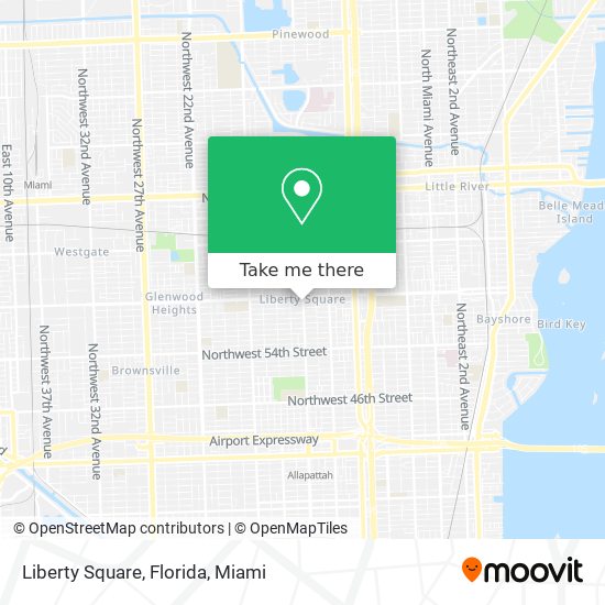 Liberty Square, Florida map