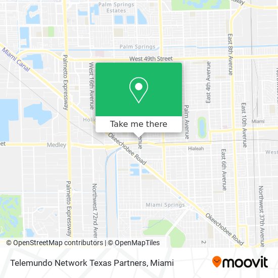 Telemundo Network Texas Partners map