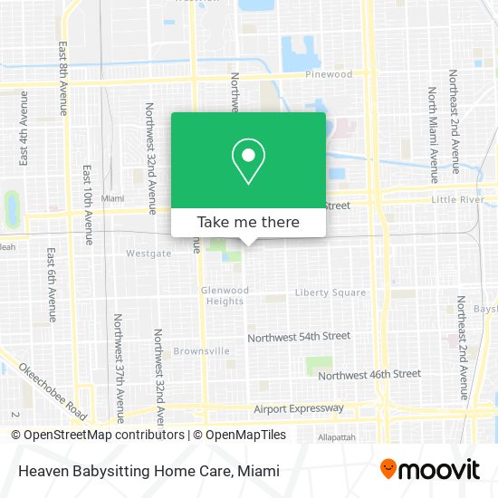 Mapa de Heaven Babysitting Home Care