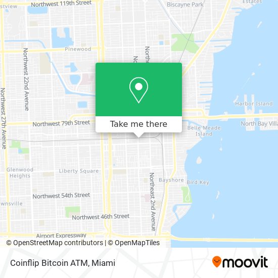 Mapa de Coinflip Bitcoin ATM