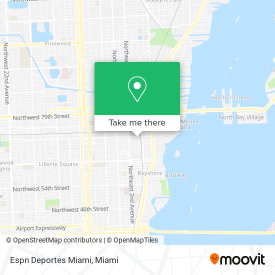 Espn Deportes Miami map