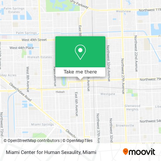 Miami Center for Human Sexaulity map