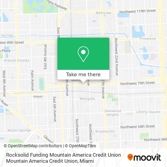 Mapa de Rocksolid Funding Mountain America Credit Union Mountain America Credit Union