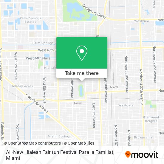 All-New Hialeah Fair (un Festival Para la Familia) map