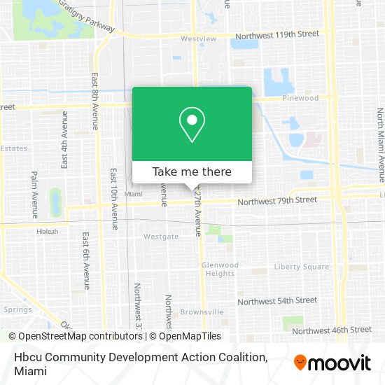 Hbcu Community Development Action Coalition map