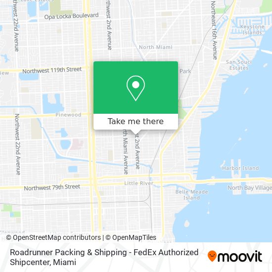 Roadrunner Packing & Shipping - FedEx Authorized Shipcenter map