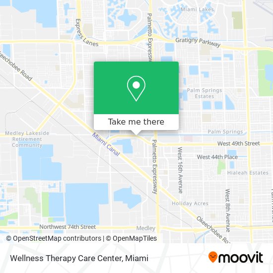 Mapa de Wellness Therapy Care Center