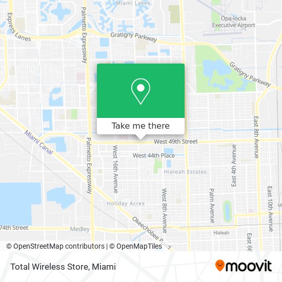 Total Wireless Store map