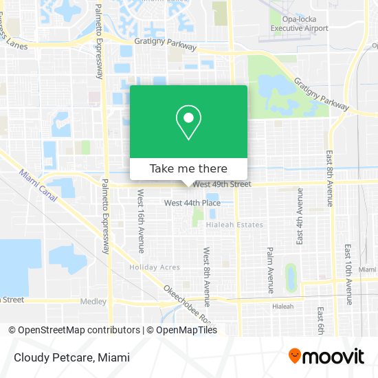 Cloudy Petcare map