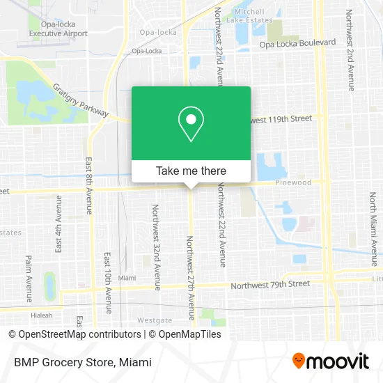 BMP Grocery Store map