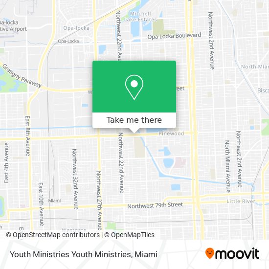 Mapa de Youth Ministries Youth Ministries