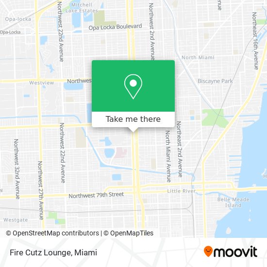 Fire Cutz Lounge map