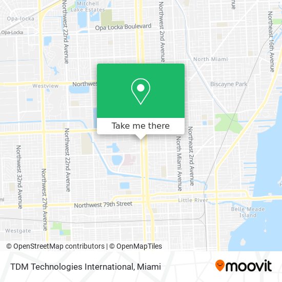 Mapa de TDM Technologies International