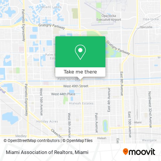 Miami Association of Realtors map