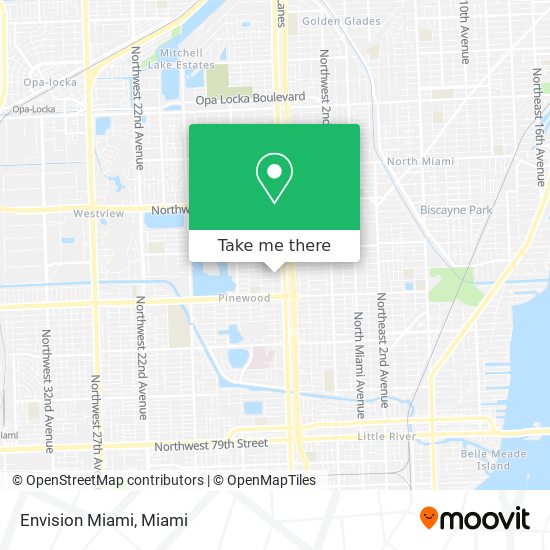 Mapa de Envision Miami