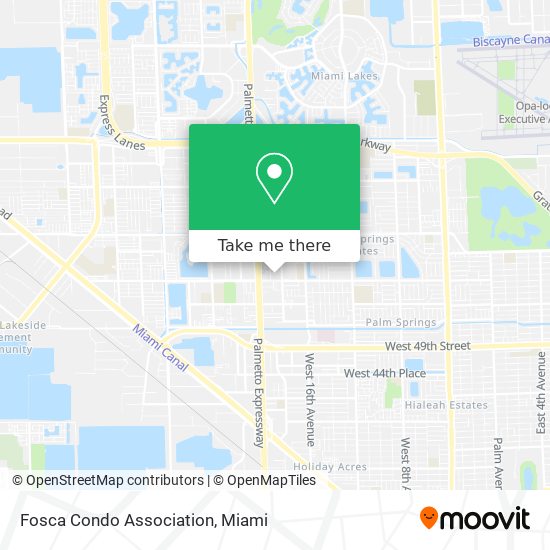 Fosca Condo Association map