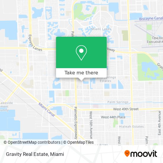 Gravity Real Estate map