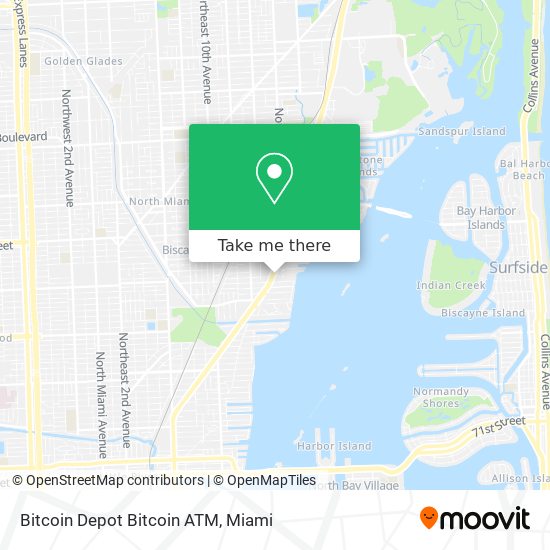 Bitcoin Depot Bitcoin ATM map