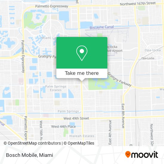 Bosch Mobile map