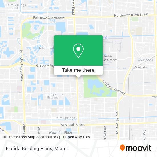 Florida Building Plans map