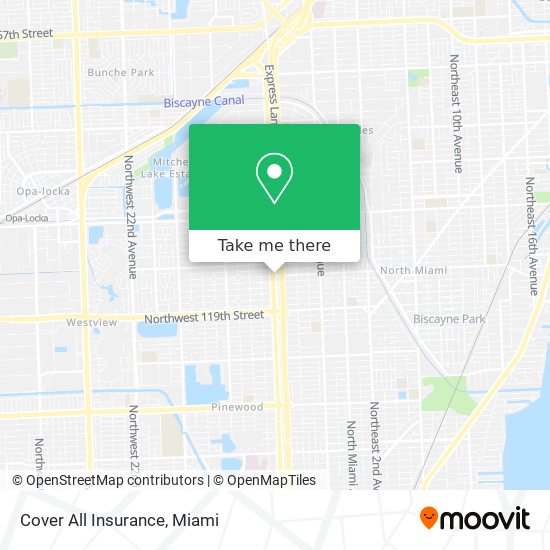 Cover All Insurance map