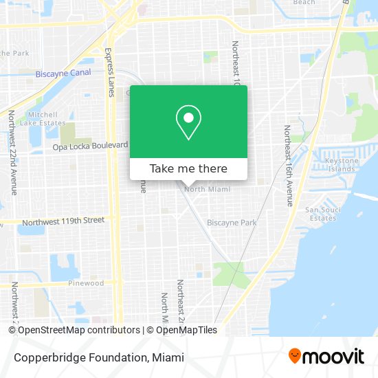 Copperbridge Foundation map