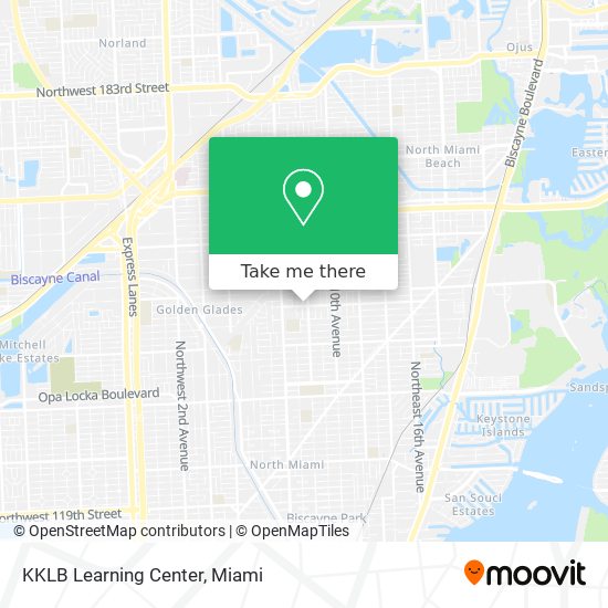 Mapa de KKLB Learning Center