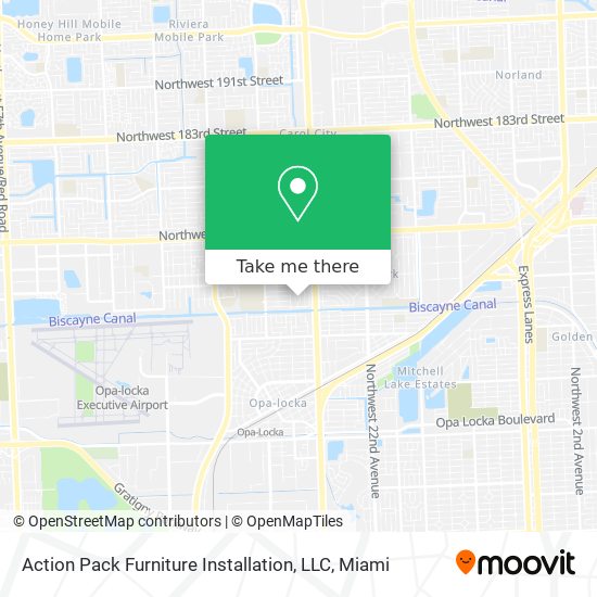 Action Pack Furniture Installation, LLC map