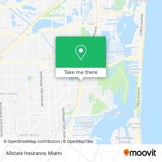 Allstate Insurance map