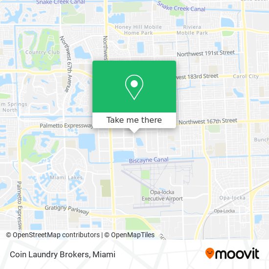 Coin Laundry Brokers map