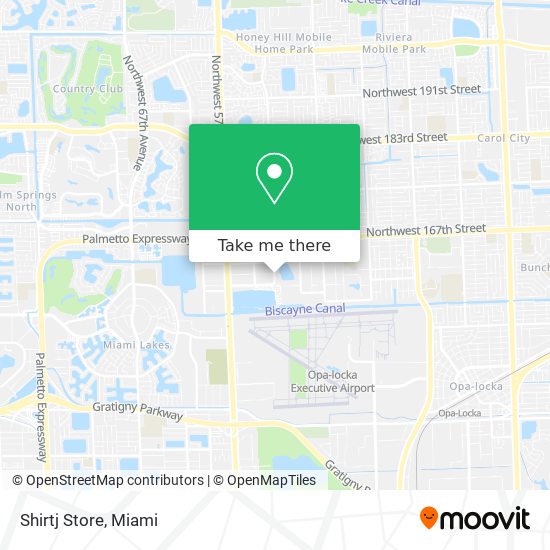 Shirtj Store map