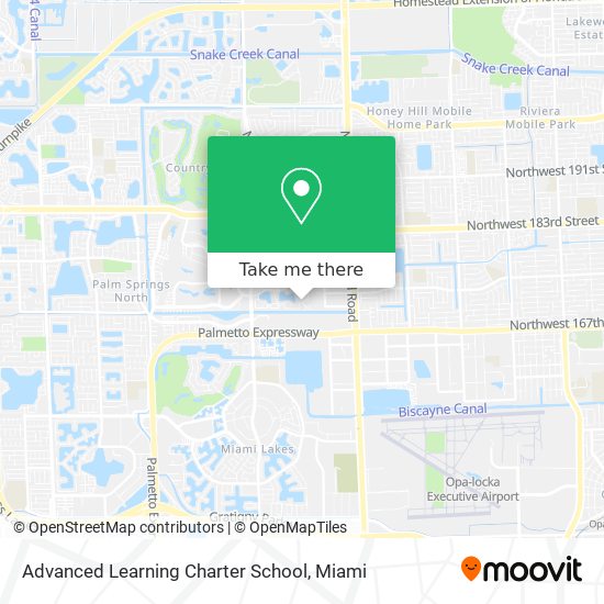 Advanced Learning Charter School map