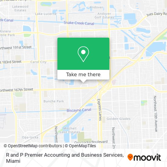Mapa de R and P Premier Accounting and Business Services