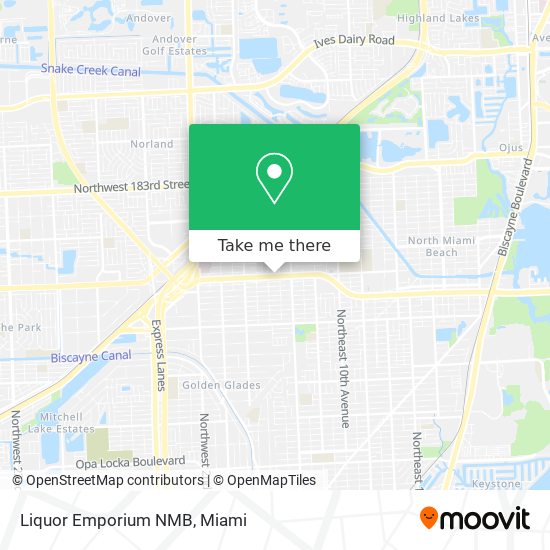 Liquor Emporium NMB map