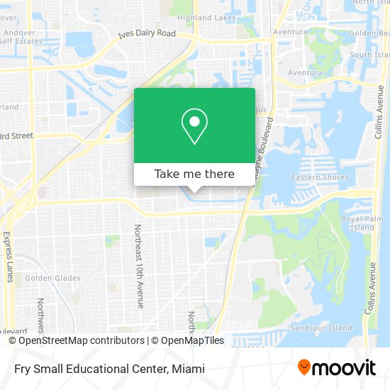 Mapa de Fry Small Educational Center