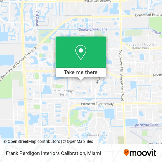 Mapa de Frank Perdigon Interiors Calibration
