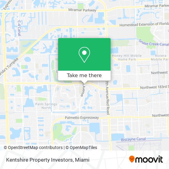 Kentshire Property Investors map