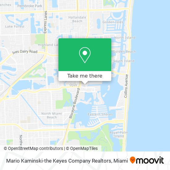 Mario Kaminski-the Keyes Company Realtors map