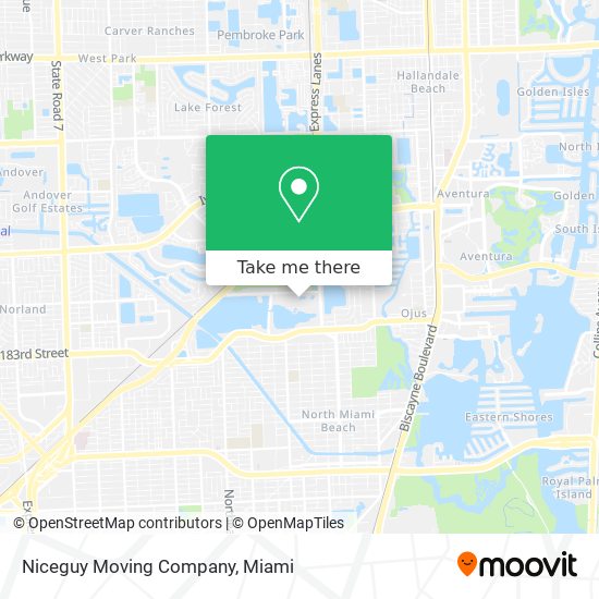 Niceguy Moving Company map