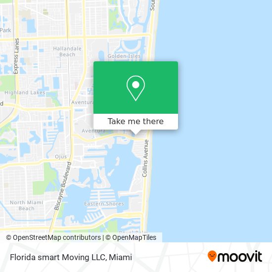 Mapa de Florida smart Moving LLC