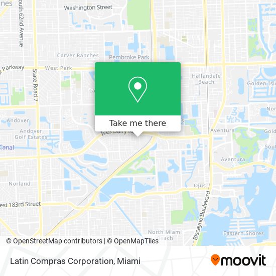 Latin Compras Corporation map