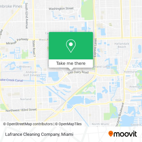 Lafrance Cleaning Company map