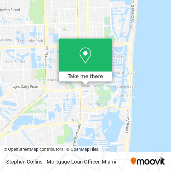 Stephen Collins - Mortgage Loan Officer map