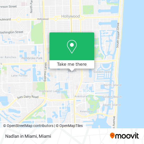 Nadlan in Miami map