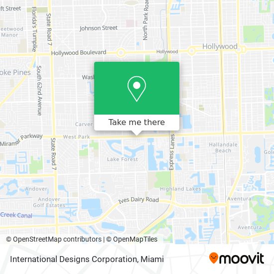 International Designs Corporation map