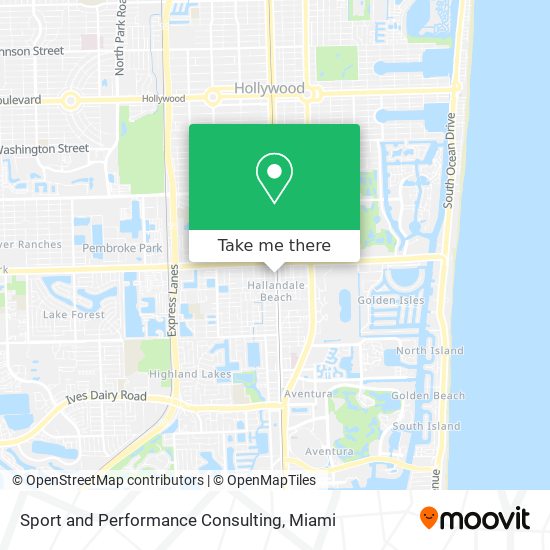 Sport and Performance Consulting map