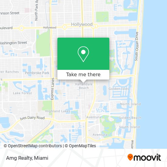 Amg Realty map